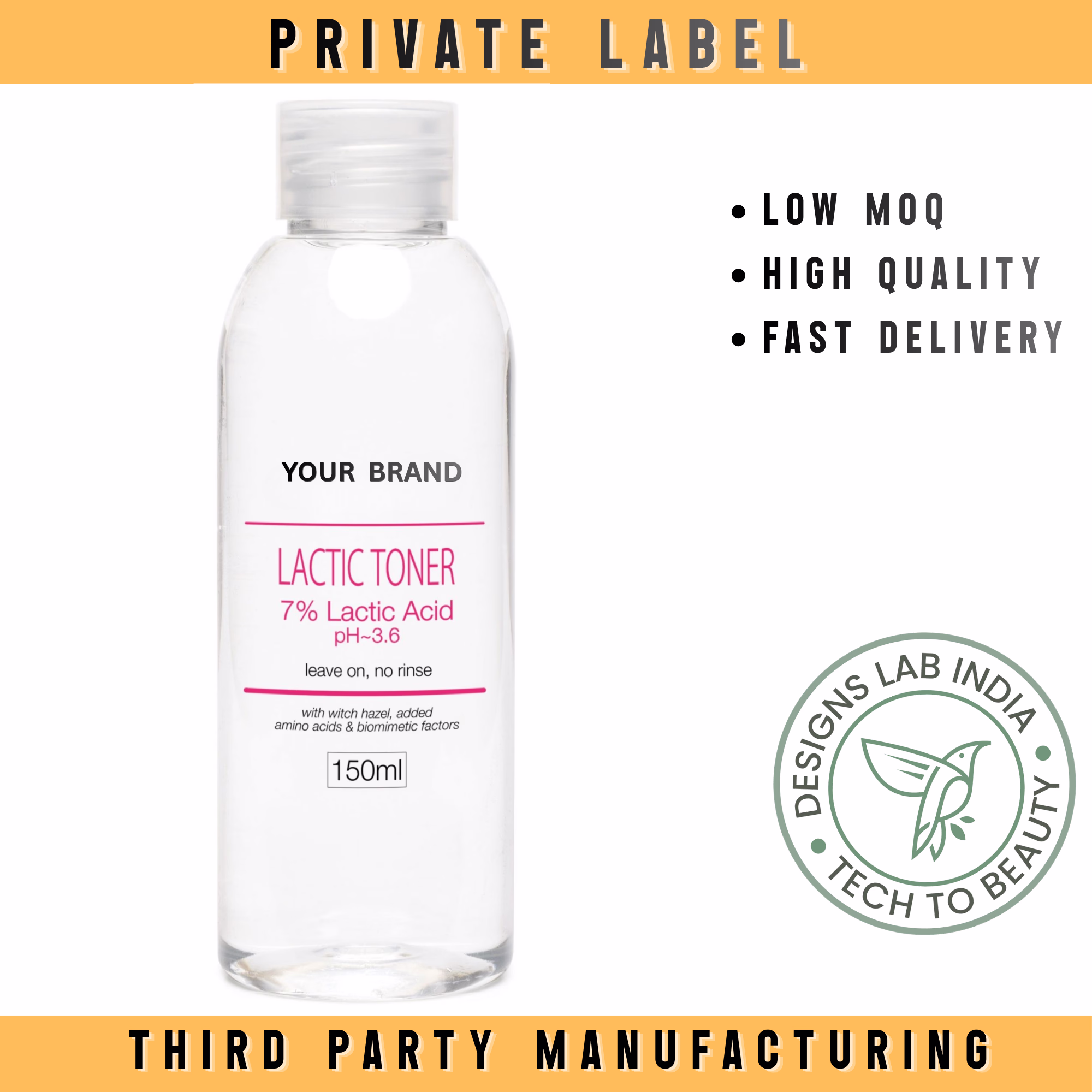 Lactic Acid Toner